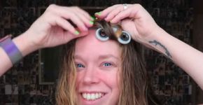 Youtuber usa fidget spinner para modelar o cabelo