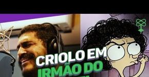 Criolo em o irmão do Jorel #CatracaLivreEntretenimento