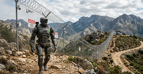 A China testa robôs humanoides para tarefas de controle de fronteira com o Vietnã