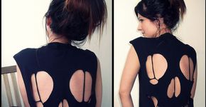 Customize uma blusa com caveira sem gastar nada