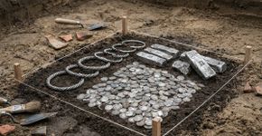 Dinamarquês encontra no quintal o maior tesouro de prata viking já descoberto, dentro de um pote de barro havia até moedas árabes