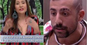 BBB 18: tio diz que família de Kaysar tinha vida humilde na Síria