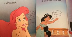 Mãe ‘edita’ livro de princesas para empoderar filha de 3 anos