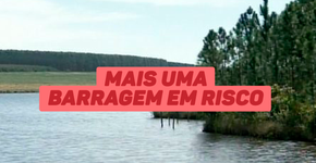 Barragem abandonada corre risco de rompimento no interior de SP
