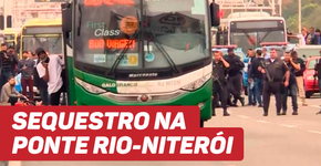Sequestro na Ponte Rio-Niterói termina após mais de três horas
