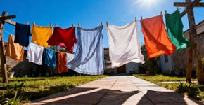 Suas roupas podem secar duas vezes mais rápido com esse truque simples
