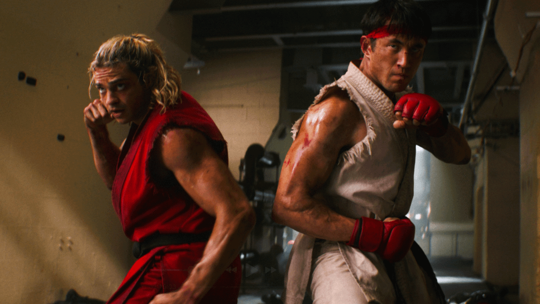 Ryu e Ken em cena de Street Fighter