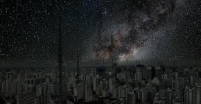 Artista recria o céu das grandes cidades sem luzes e poluição