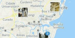 Perfil cria mapa de risco com fotos de fios soltos pela cidade