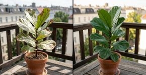 Levar a planta da sala direto para o sol pode queimar as folhas em poucas horas: a mudança para a varanda precisa acontecer aos poucos