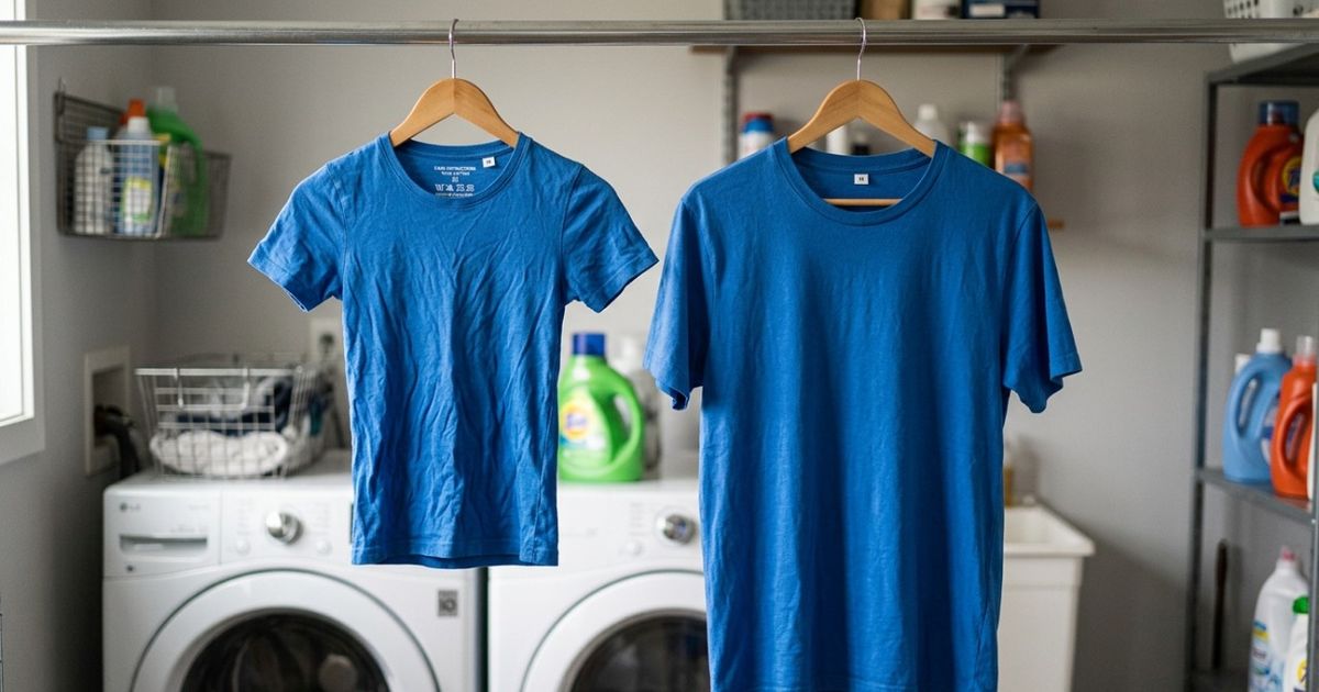 Por que algumas roupas encolhem depois da lavagem e outras continuam iguais
