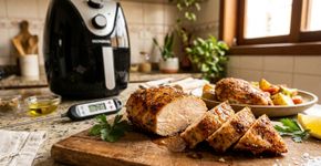 O truque para fazer o frango mais suculento na air fryer em casa