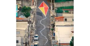 Argentino transforma ruas de São Paulo em telas