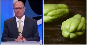 Gravata usada por Alckmin no Debate do SBT tem cor de chuchu