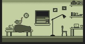 Neste jogo online você é um gato que precisa acordar seu dono