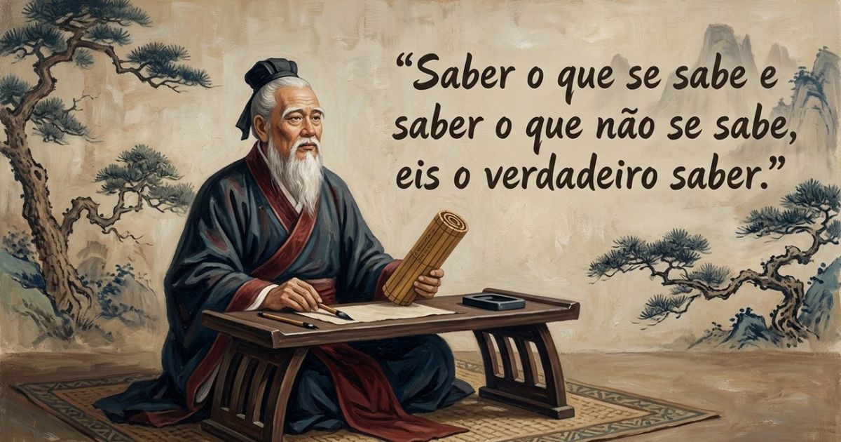 Confúcio, filósofo chinês: “Saber o que se sabe e saber o que não se sabe, isso é conhecimento”, a antiga lição sobre por que reconhecer os próprios limites pode ser sinal de sabedoria