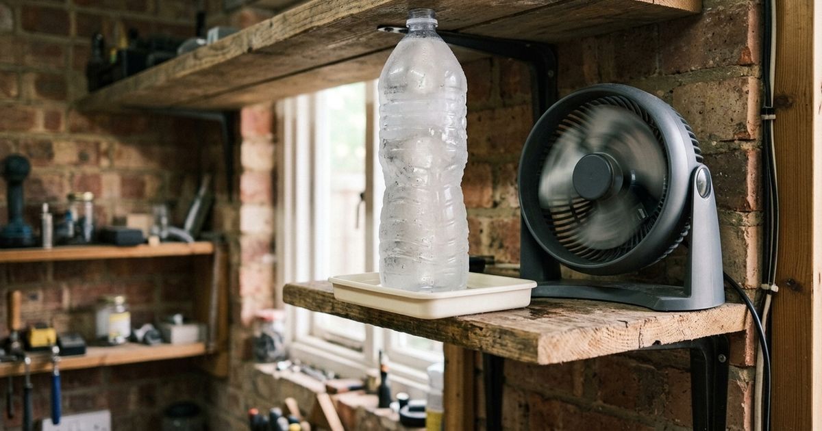 Como refrescar o quarto sem ar condicionado: este é o Método Alemão, o truque da garrafa congelada que gela o ambiente