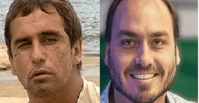 Foto: (Reprodução: Globo/  Carlos Bolsonaro/Facebook)