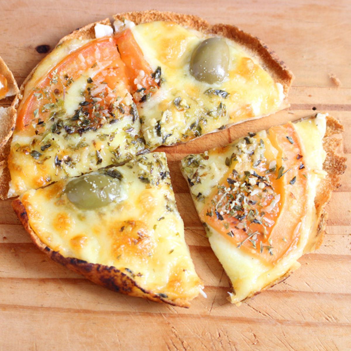 Pizza pão de alho bem fácil de fazer
