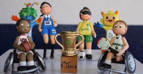 Garoto de 9 anos homenageia atletas paralímpicos em sua festa de aniversário