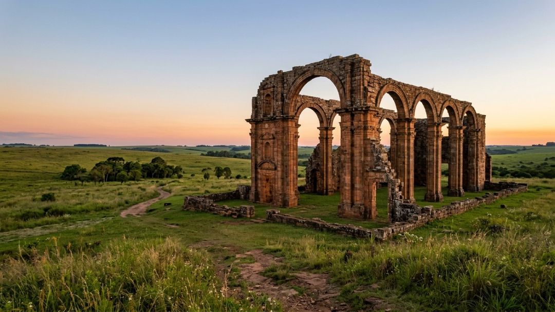 Caminhar pelo sítio arqueológico oferece uma imersão fascinante na trajetória dos povos originários e na história sulina.