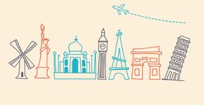 25 ideias de decoração com o tema viagem