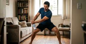 Nem abdominais, nem prancha. Este exercício simples define a barriga e afina a cintura 5 vezes melhor