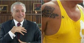 Deputado que tatuou Temer recebeu doação de R$ 200 mil da JBS