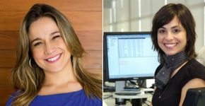Fernanda Gentil ganha beijo e homenagem da namorada