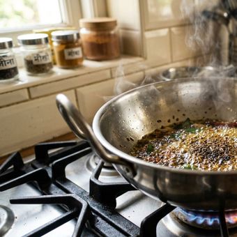 Featured mobile: Os chefs indianos concordam: “Para que o curry fique perfeito, é preciso tostar as especiarias no óleo quente antes de adicionar qualquer líquido”