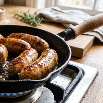 Featured mobile: Evite fritar linguiças: entenda o erro comum e veja o preparo ideal e acompanhamentos