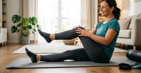 5 exercícios para fortalecer os joelhos e aliviar as dores nas pernas em casa, sem precisar de equipamentos