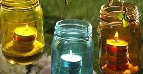 Aprenda a fazer pintura com efeito vitral em pote de vidro
