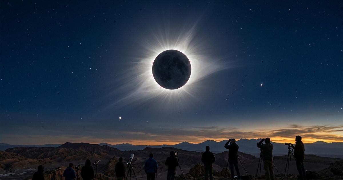 O eclipse solar mais extenso do século está chegando: o dia ficará escuro e o fenômeno não acontecerá novamente pelos próximos 157 anos