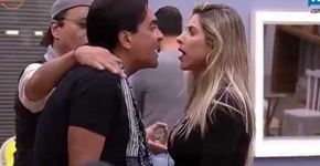Barraco! Fábio Arruda xinga Minerato após saída de Nicole Bahls