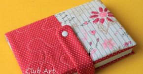 Capas protetoras artesanais para livros – R$ 30