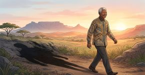 Reflexão de Nelson Mandela: “Aprendi que a coragem não é a ausência do medo, mas o triunfo sobre ele”