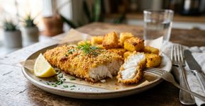 Como deixar o peixe empanado mais crocante e dourado sem fritar no óleo