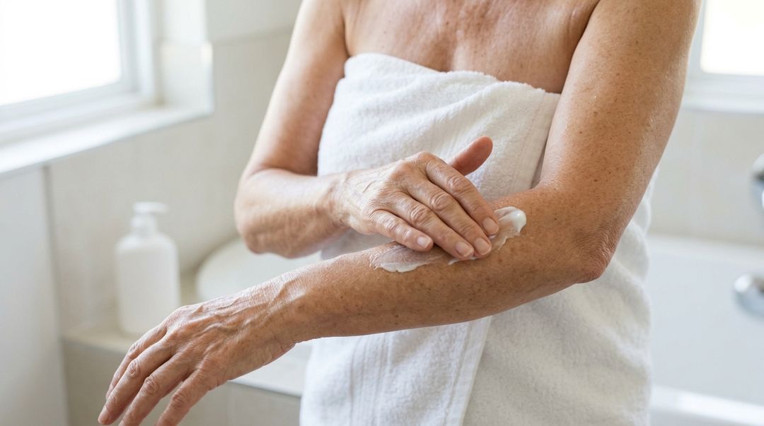 Banhos rapidos evitam o ressecamento excessivo em pessoas com mais de sessenta anos.