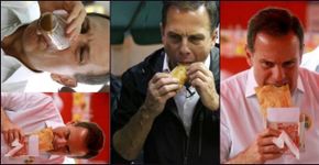Assessoria de João Doria pede que ele não seja clicado comendo