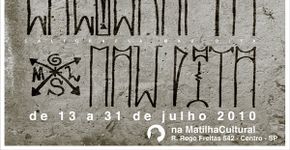 Caligrafia Mau Dita: Pixação é tema de mostra