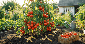 Por que se deve usar água de casca de banana no pé de tomate