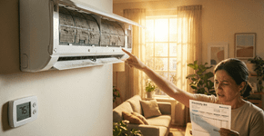 O ar condicionado sujo faz a conta de luz dobrar sem você perceber o gasto