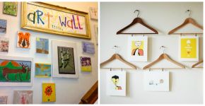 23 ideias criativas para guardar os desenhos das crianças