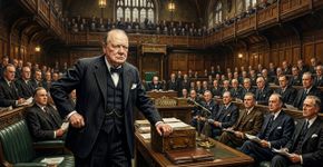 Winston Churchill: “É preciso coragem para se levantar e falar; também é preciso coragem para se sentar e ouvir.”