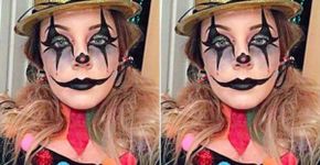 Mulher quase fica cega por causa de maquiagem de Halloween
