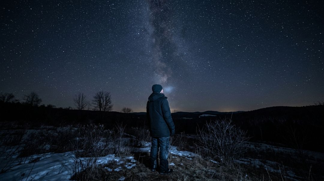 A distância de centros urbanos garante uma melhor contemplação do astro.
