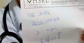 Médico que debochou do paciente pede desculpas.