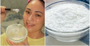 Máscara facial com fermento em pó promete remover manchas