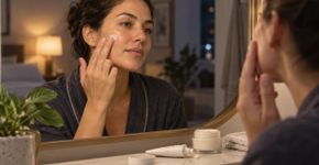 O truque do “sanduíche” no skincare noturno pode ajudar quem compra retinol e desiste porque o rosto descama